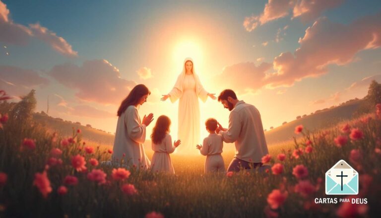 Agradecimento a Deus e Nossa Senhora