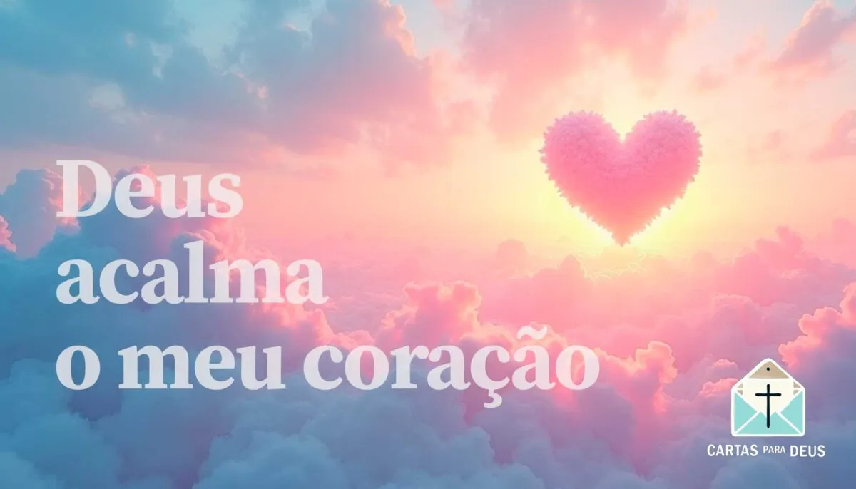 Frases de Deus que acalma o coração