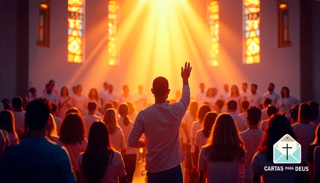 Mensagem de agradecimento a Deus pelo culto abençoado