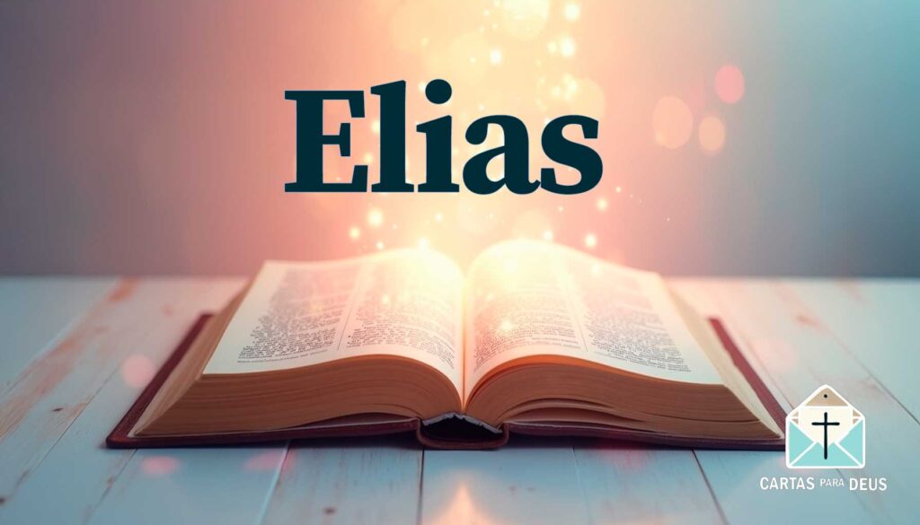 O que significa o nome Elias na Bíblia