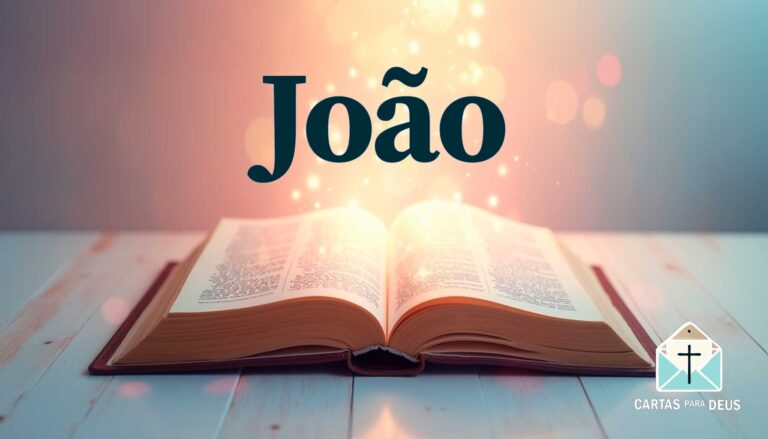 O que significa o nome João na Bíblia