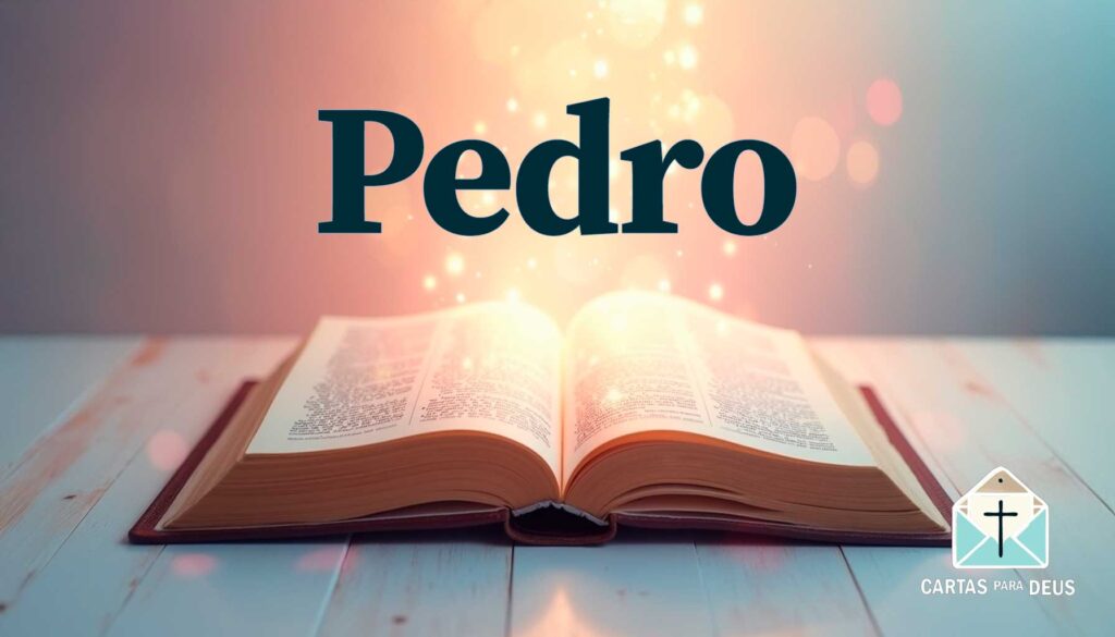 O que significa o nome Pedro na Bíblia