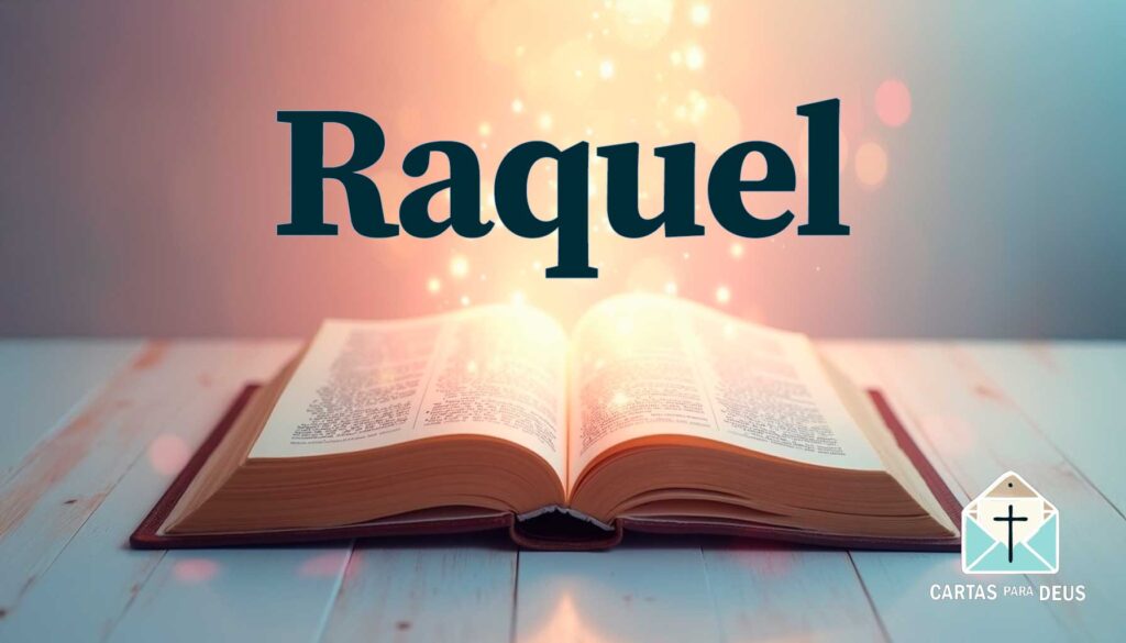 O que significa o nome Raquel na Bíblia